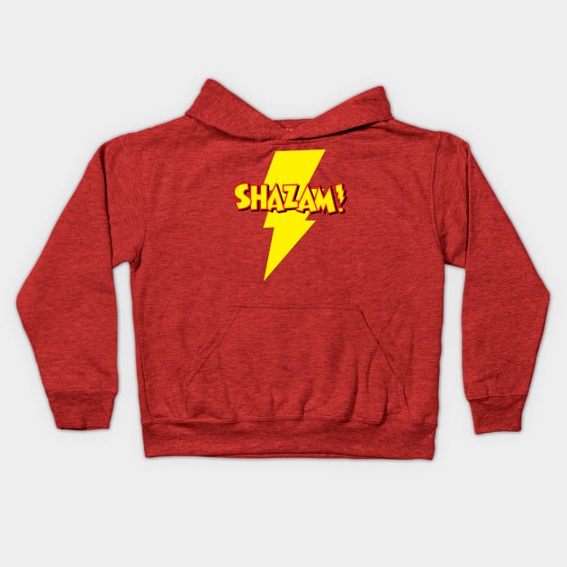 SHAZAM! Kids Hoodie by ROBZILLA